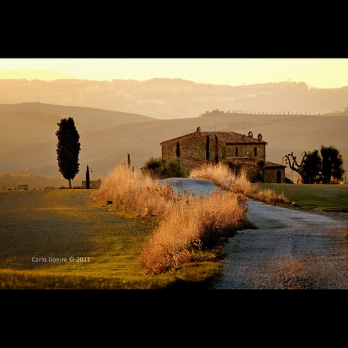 토스카나 발도르챠 평원