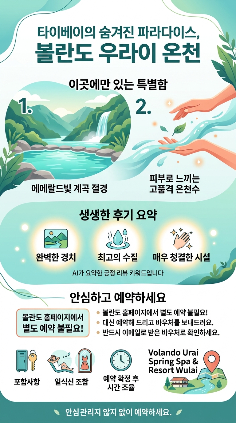 타이베이 대만 볼란도 투어 핵심 포인트