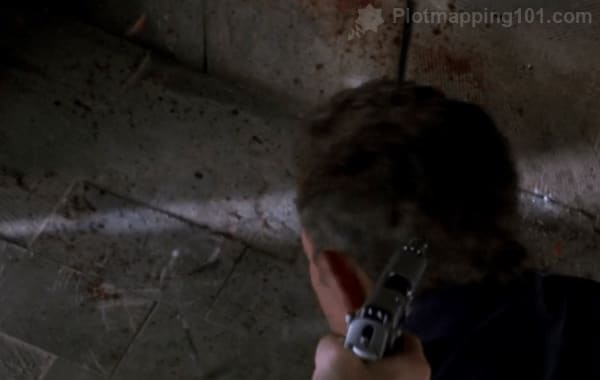 Leonard shoots Teddy.