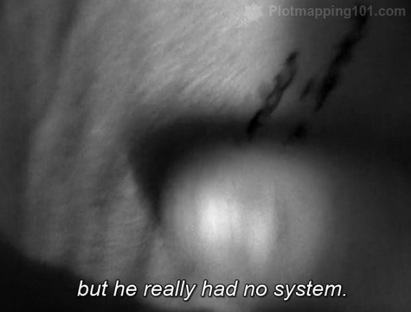 "But he really had no system," Leonard says.