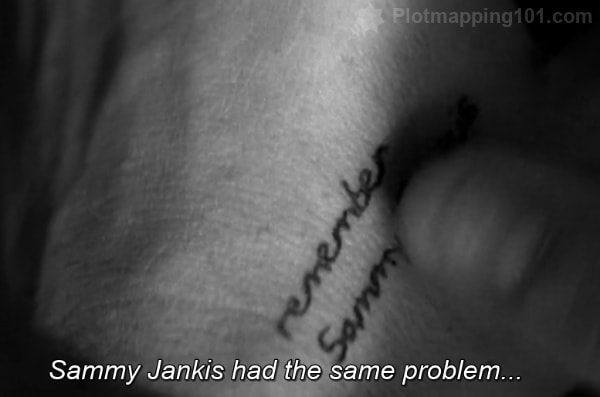 "Sammy Jenkis had the same problem..."