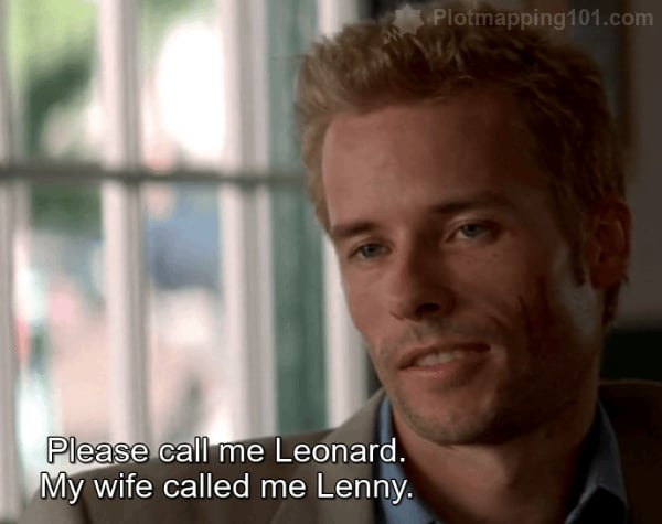 "Please call me Leonard.  My wife calls me Lenny," Leonard says.