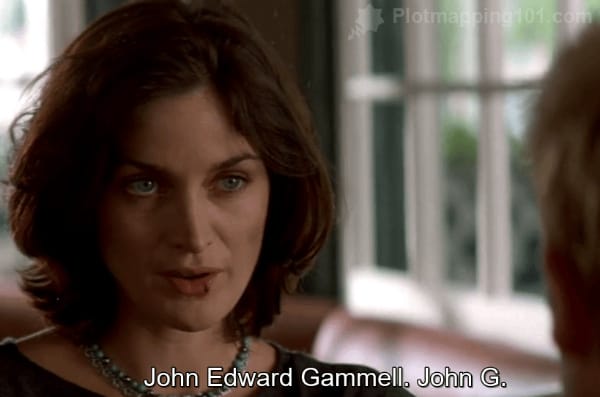 "John Edward Gammell.  John G.," Natalie announces.