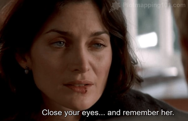 "Close your eyes... and remember her,"