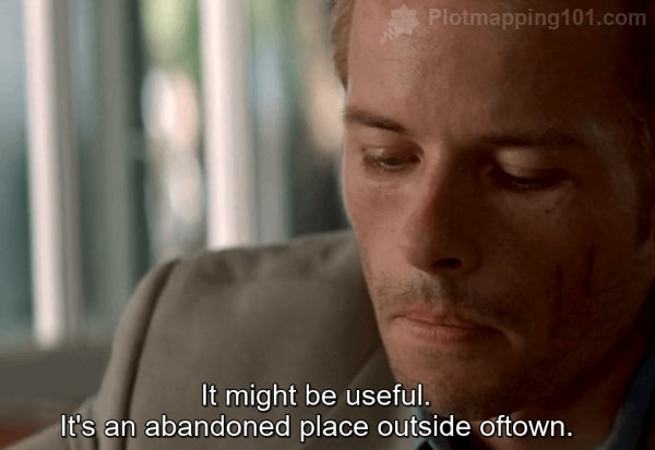 "It might be useful.  It's an abandoned place outside of town," Natalie tells him.