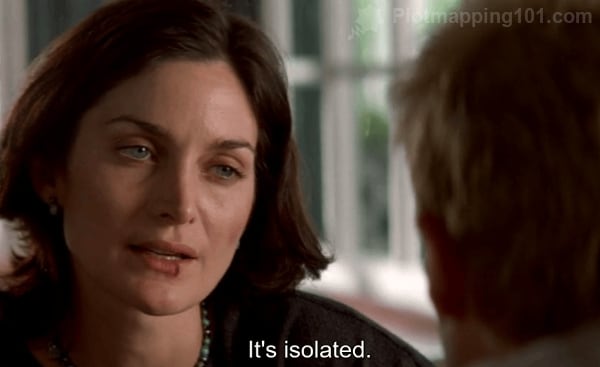 "It's isolated," Natalie tells him.