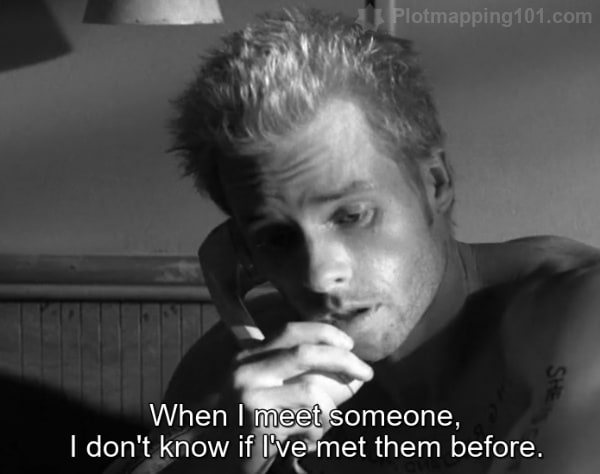 "When I meet someone, I don't know if I've met them before," Leonard explains.