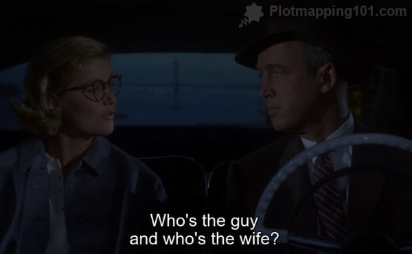 "Who's the guy and who's the wife?" Midge pries.