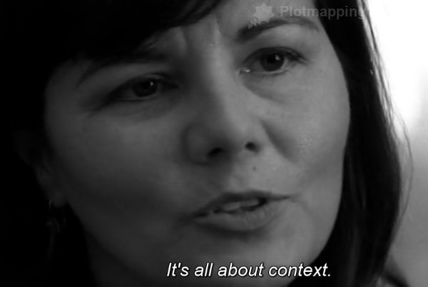 "It's alla bout context," Leonard says, remembering a woman's face.