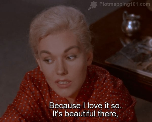 "Because I love it so.  It's beautiful there,"