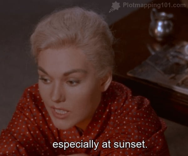 "especially at sunset," Madeleine says.