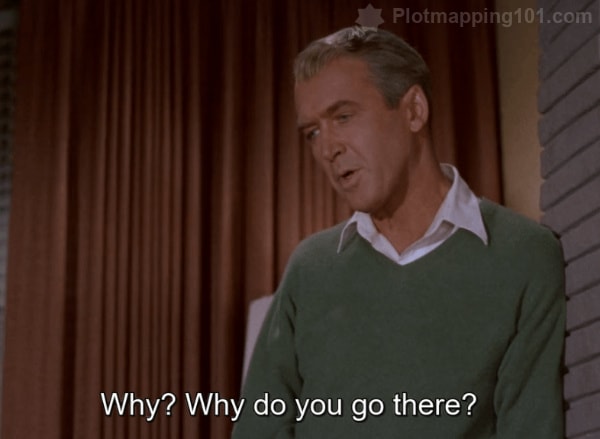 "Why?  Why do you go there?" Scottie asks.
