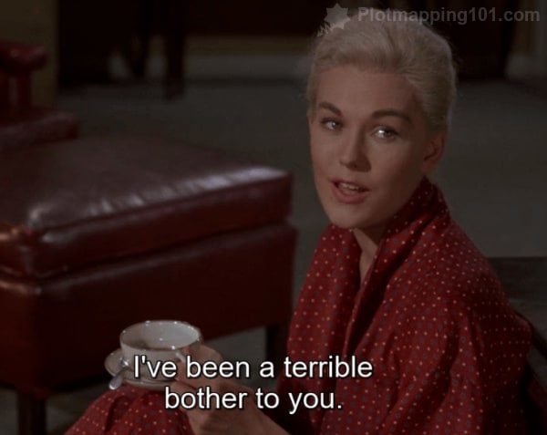 "I've been a terrible bother to you," Madeleine says.