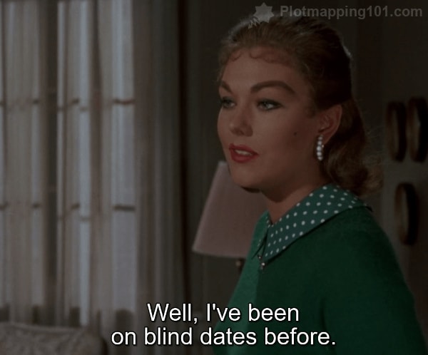"Well, I've been on blind dates before," Judy murmurs.