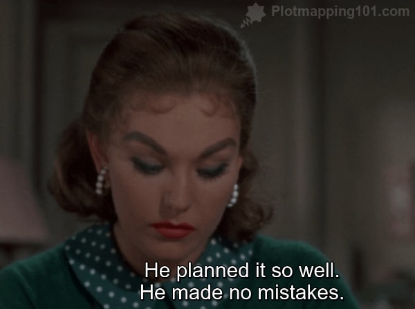 "He planned it so well.  He made no mistakes," Judy writes.