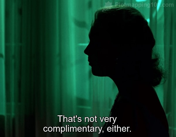 "That's not very complimentary, either," Judy says.