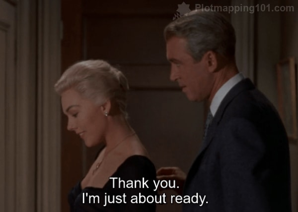 "Thank you.  I'm just about ready," Judy says.