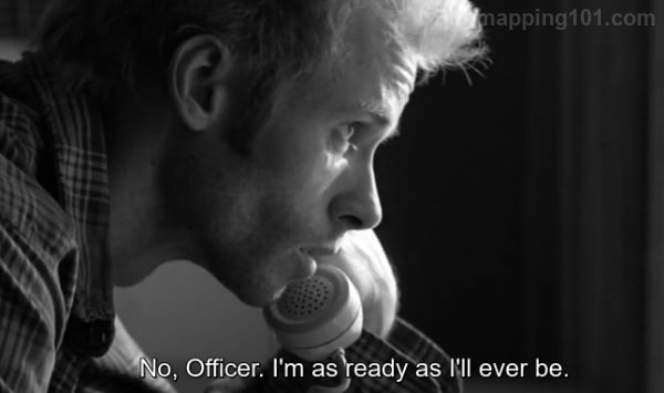 "No, Officer.  I'm as ready as I'll ever be," Leonard says.