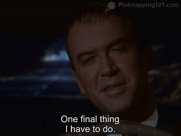 "One final thing I have to do," Scottie answers.