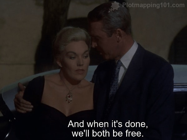 "And when it's done, we'll both be free," Scottie tells her.