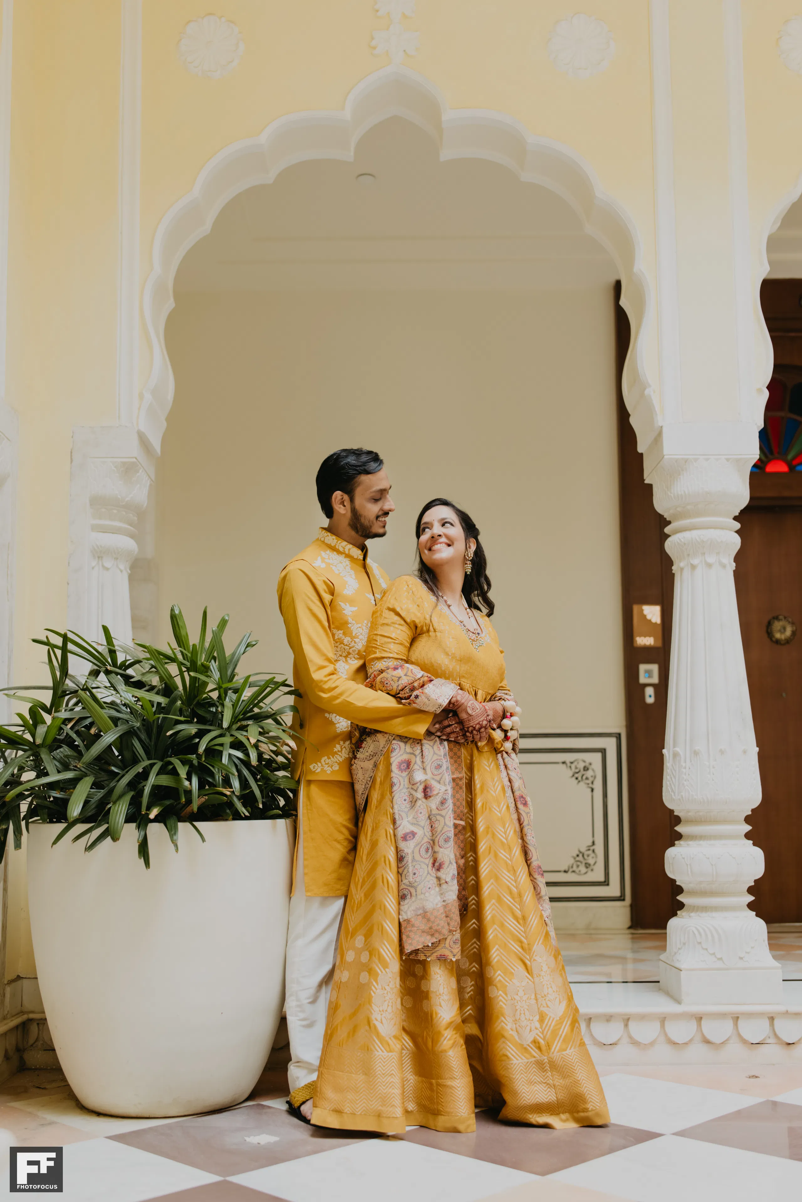 Bridal portrait session