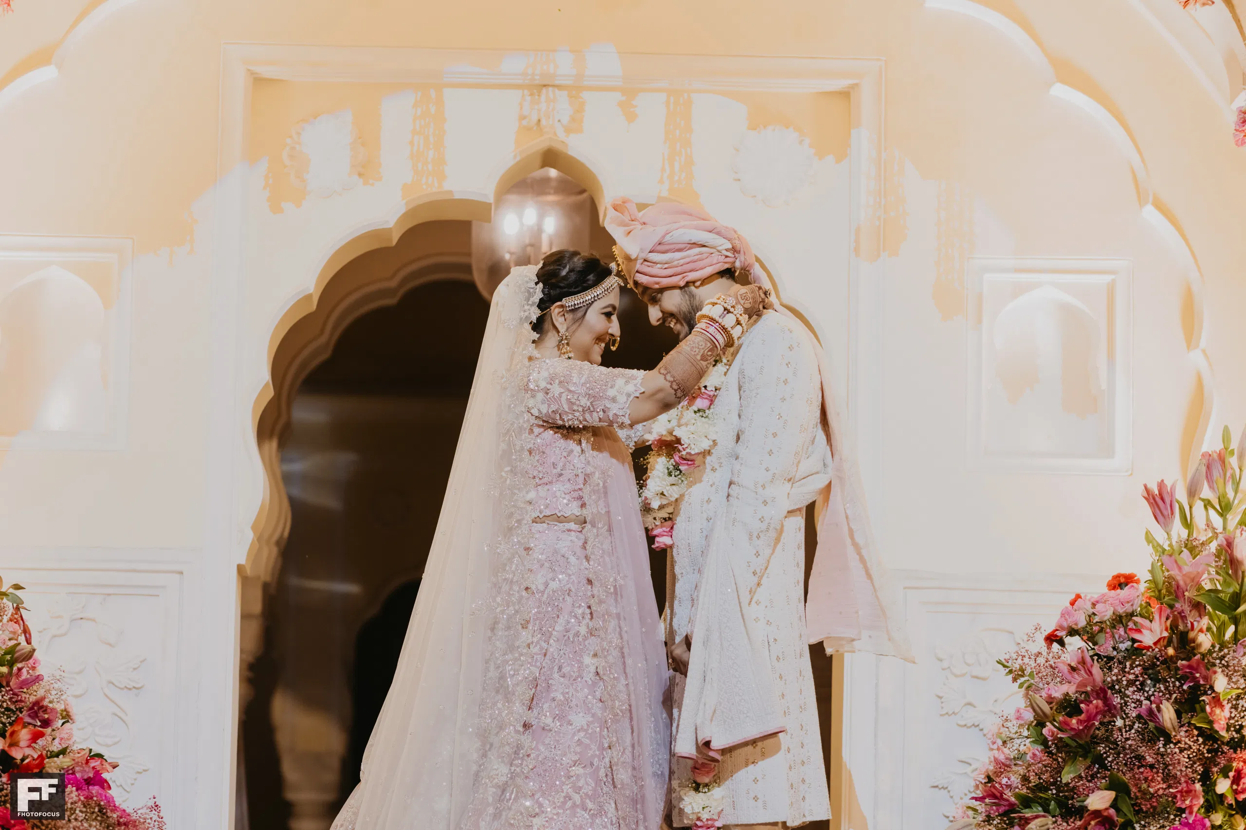 Megh and Sana's Unforgettable Wedding Celebration at Taj Mansarovar, Jaipur