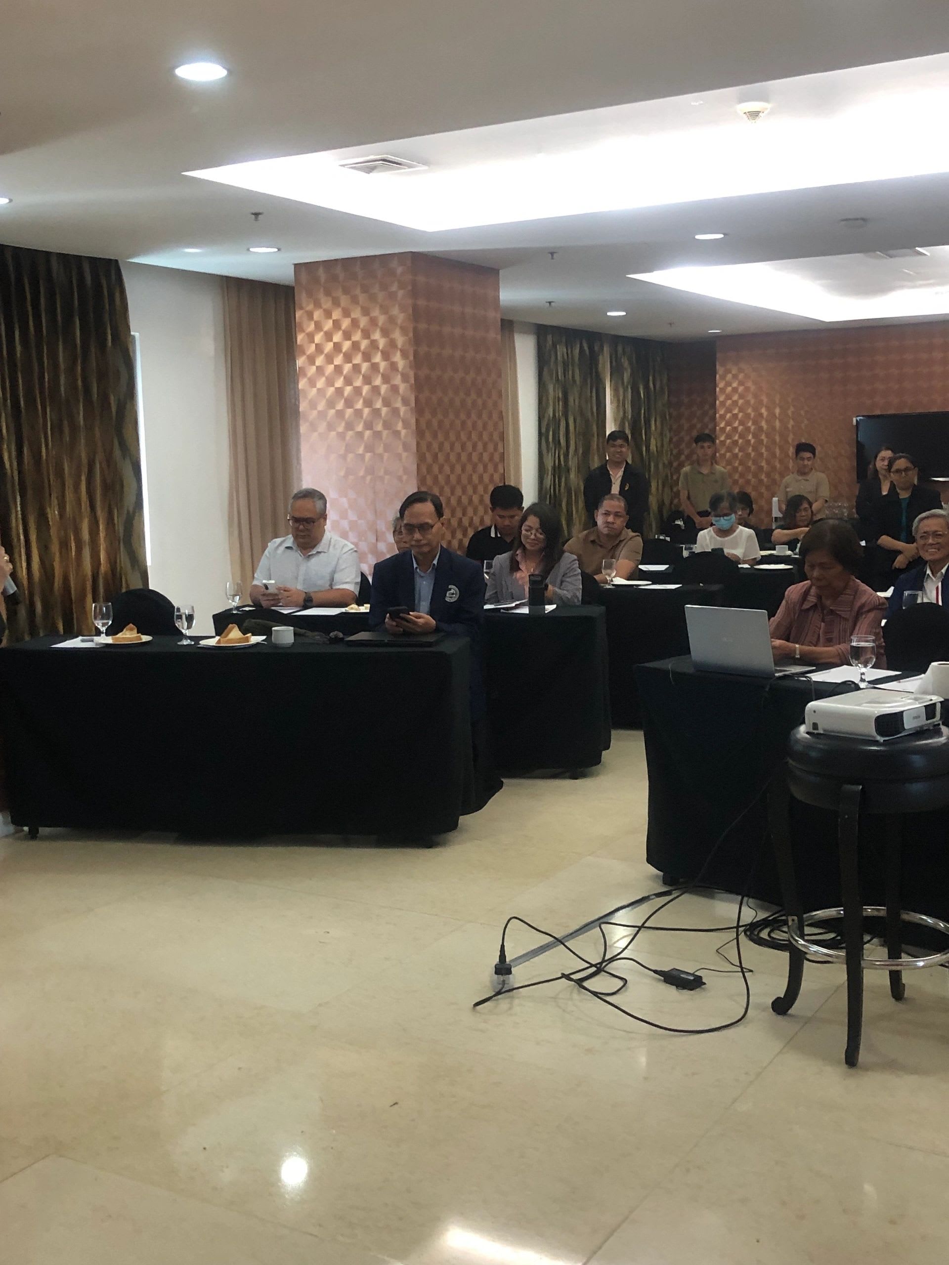 Board members at anniversary event