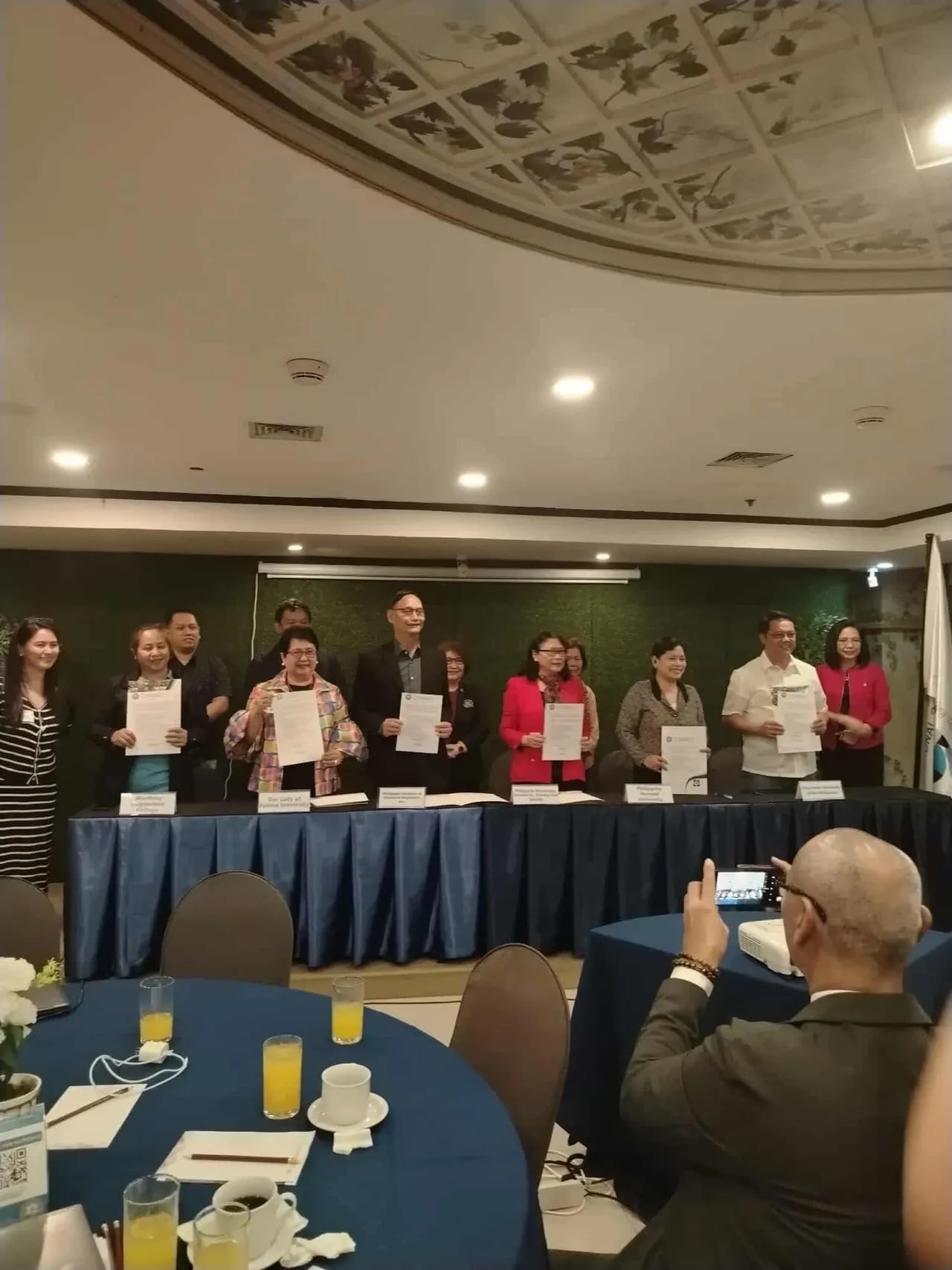 PhilMSTQ representatives at MMIEERDC event