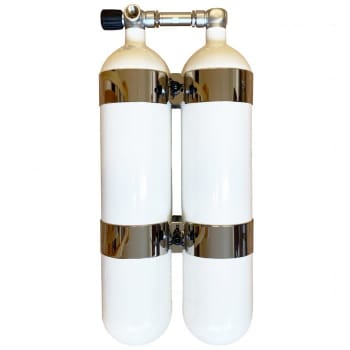 Twin set 2x7L / 300 BAILOUT, 1 outlet