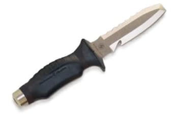 Kniv, UK Blue Tang STÅL Butt, Svart