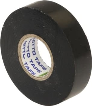 Tape 25mm Svart PVC