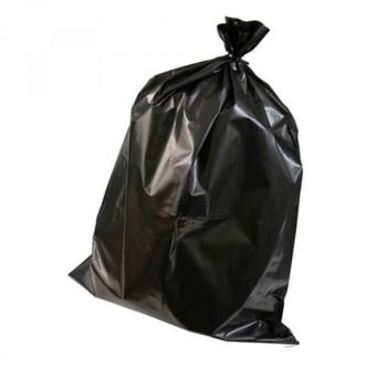 Alphatech, sort polyetylen plastsekk (5 i pk)