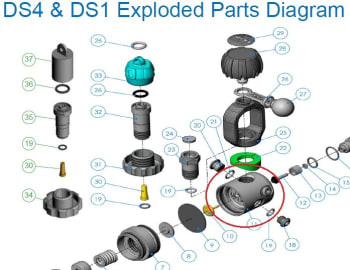 Del, 1:trinn kropp DS4 (AP5201)