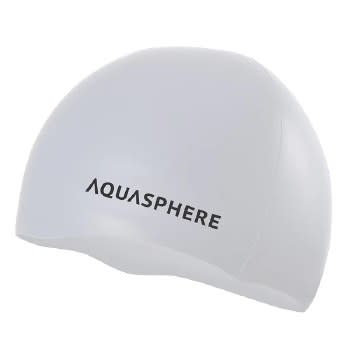 SILICONE CAP White Black