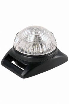 Lys, strobe, farge hvit/klar