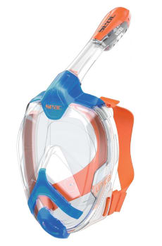 SEAC FF Maske Magica Fun XS/S, blå/oransje