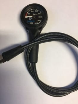 Konsoll Thinline Svart m/80cm gummislange