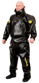 Viking HD Svart, hals og mansjetter