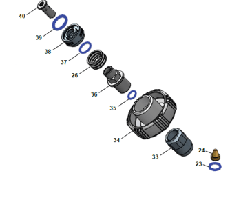 Conversion kit to DIN CORE complete