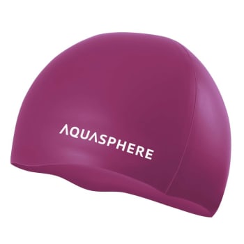 SILICONE CAP Dark Pink White