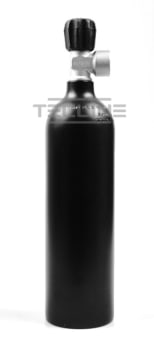 Alu flaske 0,85L m/kran