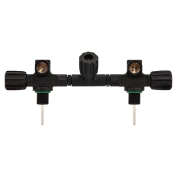 Dobbelkran m/ISO 232 - 171mm - SVART M.L