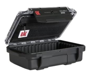 206 / Klart lokk / Polstret / Svart