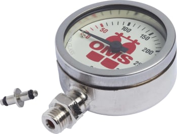 Manometer 52mm, 360 bar OMS