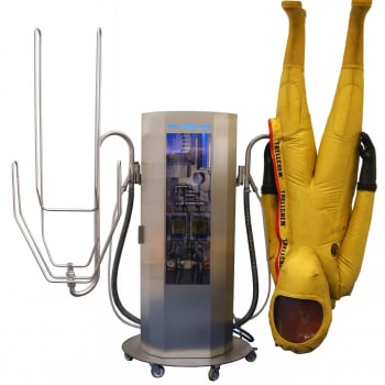 Top Trock mobilt rack til SF01 for to kjemdrakter