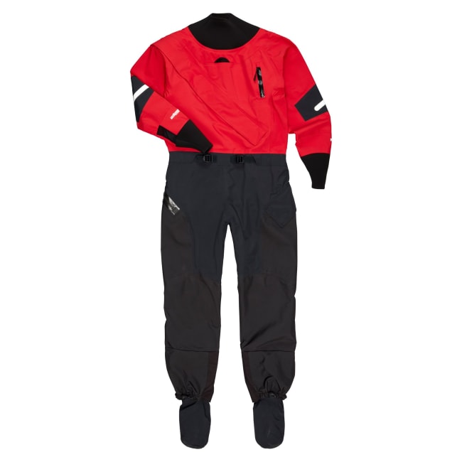 NRS Women's Foray Dry Suit Rød