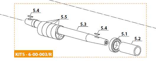 Coltri Crankshaft kit MCH6
