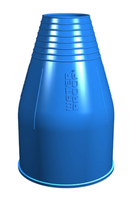 Armmansjett, Waterproof blå silicon