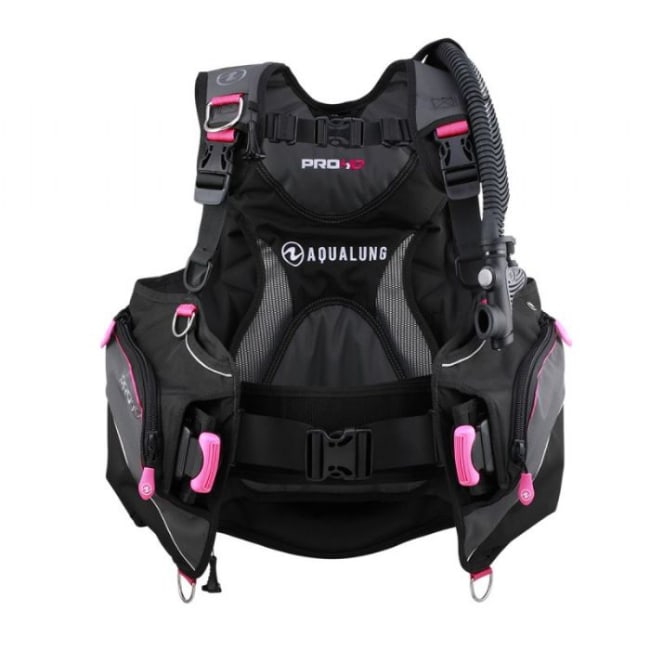 Jakkevest PRO HD Svart/Rosa Dame