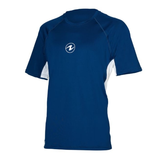 AQL Rashguard LF short men navy/white